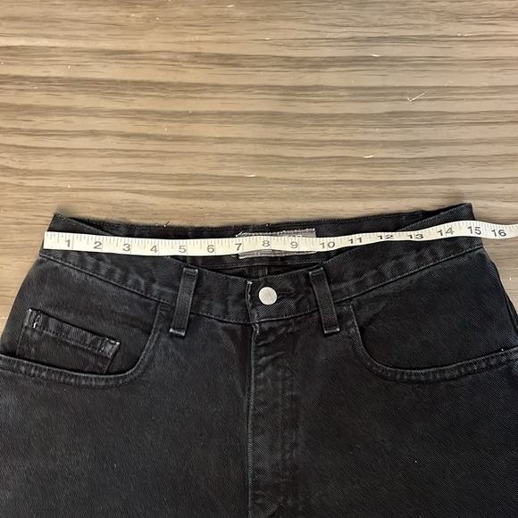 SILVERTAB LEVIS 90’s VINTAGE LOOSE FIT BLACK JEANS MADE IN USA WOMENS 28 - Picture 15 of 16